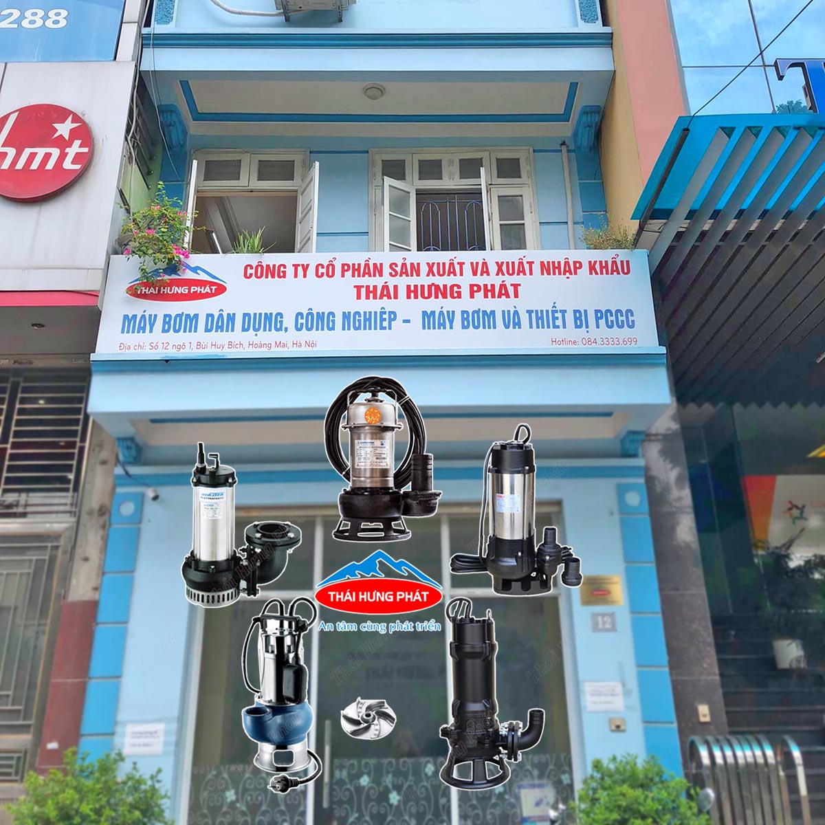 Giới thiệu về Nhà phân phối máy bơm nước thải Thái Hưng Phát